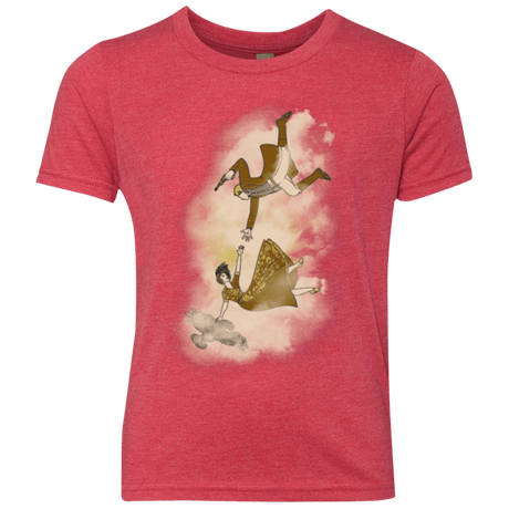 T-Shirts Vintage Red / YXS Shiny Infinite Youth Triblend T-Shirt