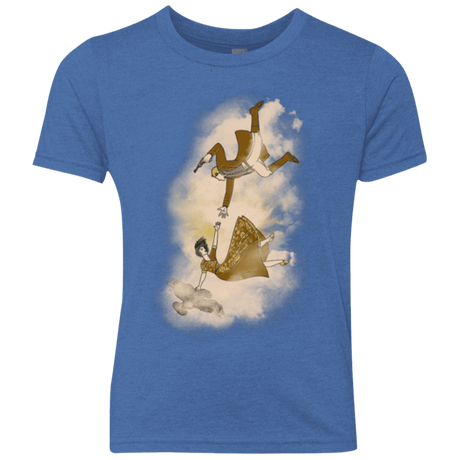 T-Shirts Vintage Royal / YXS Shiny Infinite Youth Triblend T-Shirt