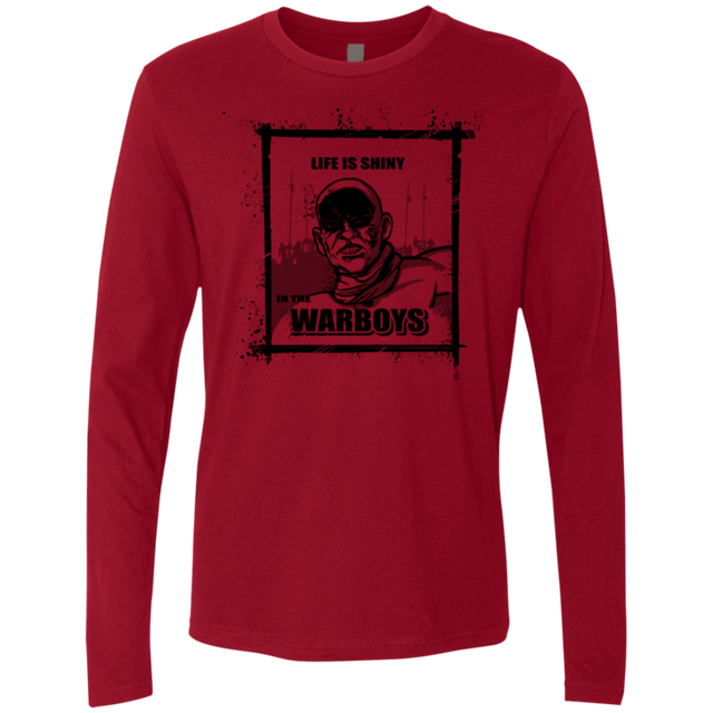 T-Shirts Cardinal / Small Shiny Life Men's Premium Long Sleeve