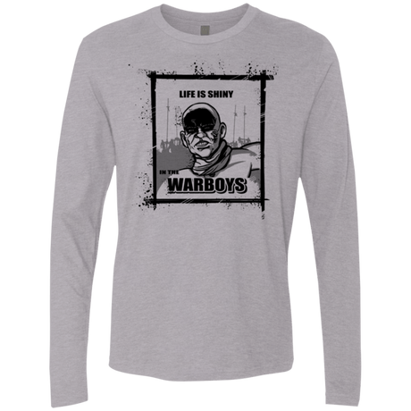T-Shirts Heather Grey / Small Shiny Life Men's Premium Long Sleeve