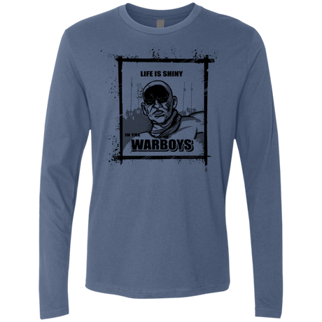 T-Shirts Indigo / Small Shiny Life Men's Premium Long Sleeve