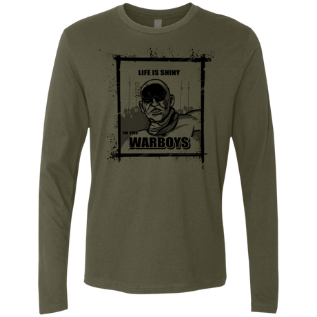 T-Shirts Military Green / Small Shiny Life Men's Premium Long Sleeve