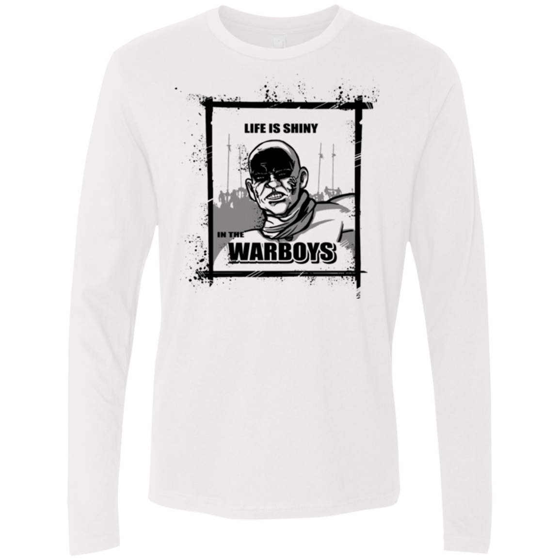 T-Shirts White / Small Shiny Life Men's Premium Long Sleeve