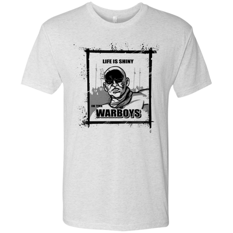 T-Shirts Heather White / Small Shiny Life Men's Triblend T-Shirt