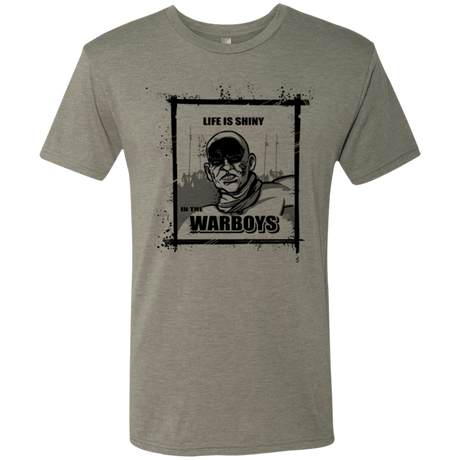 T-Shirts Venetian Grey / Small Shiny Life Men's Triblend T-Shirt