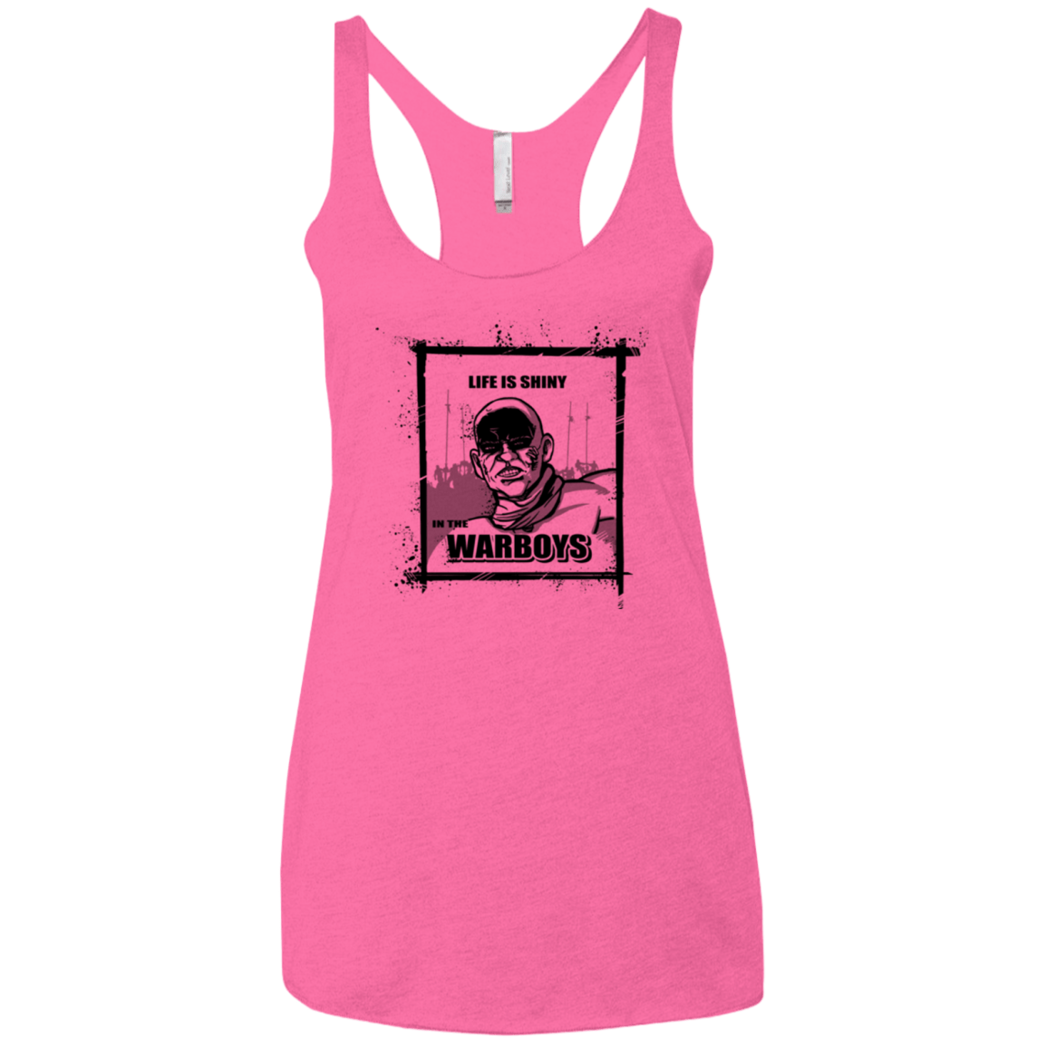 T-Shirts Vintage Pink / X-Small Shiny Life Women's Triblend Racerback Tank