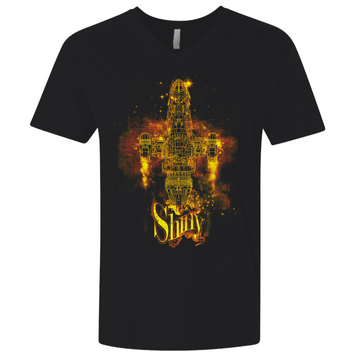 Shiny Men's Premium V-Neck
