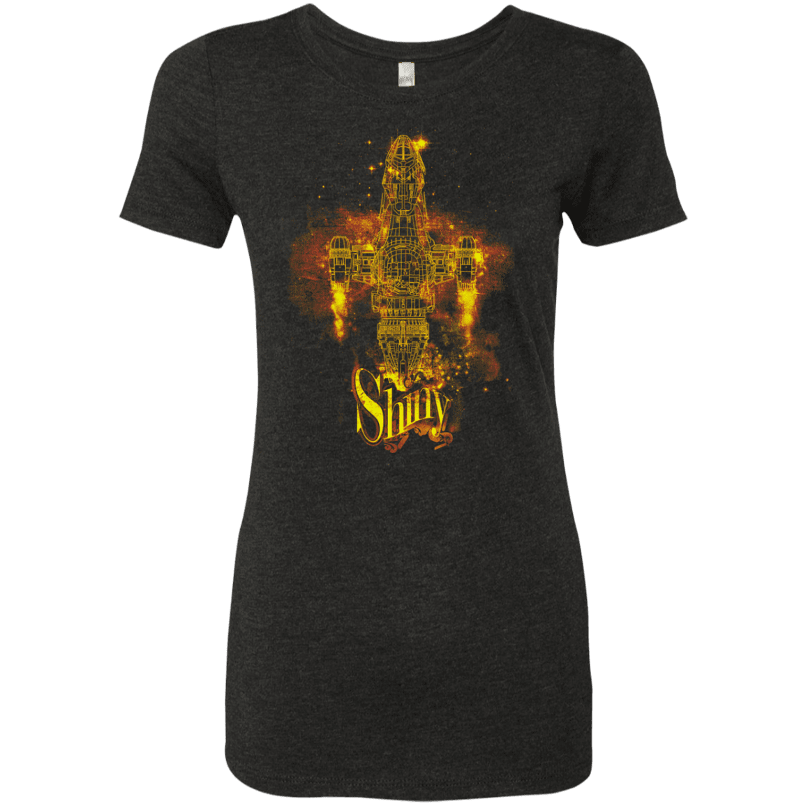 T-Shirts Vintage Black / S Shiny Women's Triblend T-Shirt