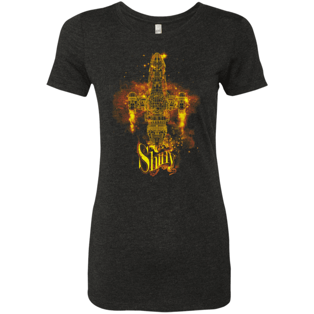 T-Shirts Vintage Black / S Shiny Women's Triblend T-Shirt