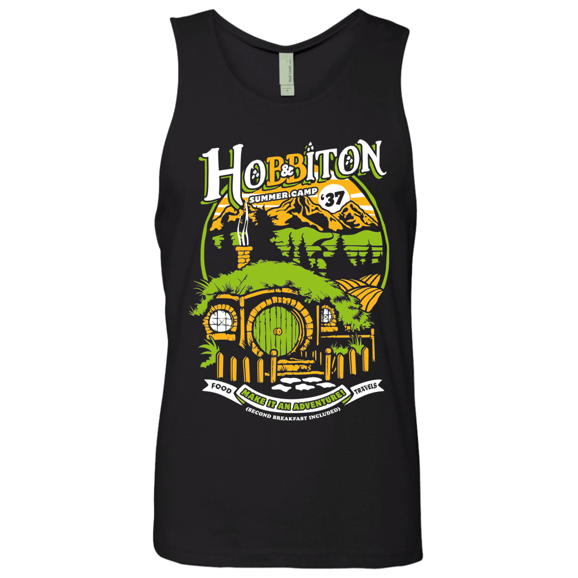 T-Shirts Black / S Shire Summer Camp Men's Premium Tank Top