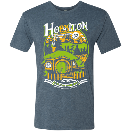 T-Shirts Indigo / S Shire Summer Camp Men's Triblend T-Shirt