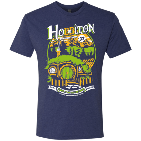 T-Shirts Vintage Navy / S Shire Summer Camp Men's Triblend T-Shirt