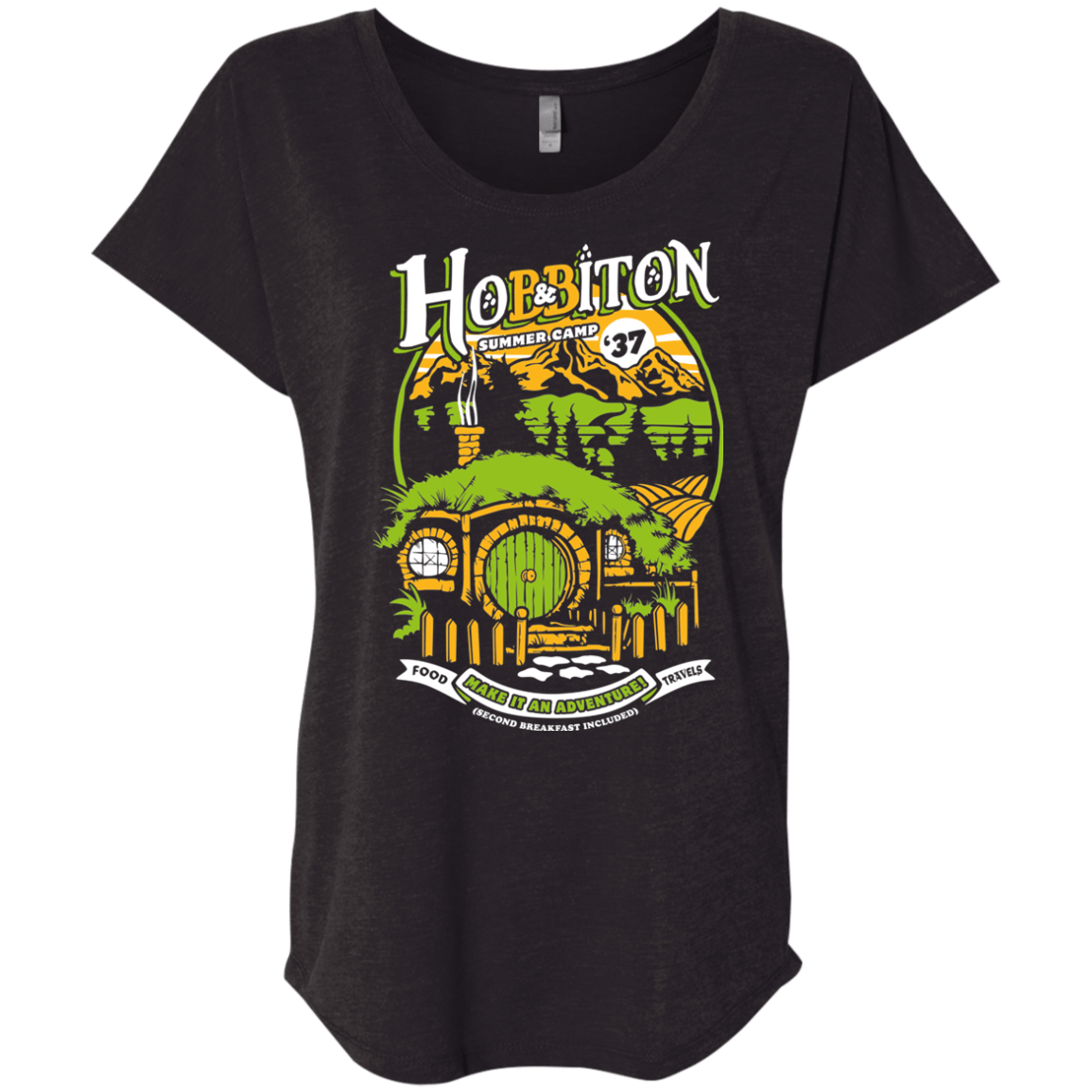 Shire Summer Camp Triblend Dolman Sleeve