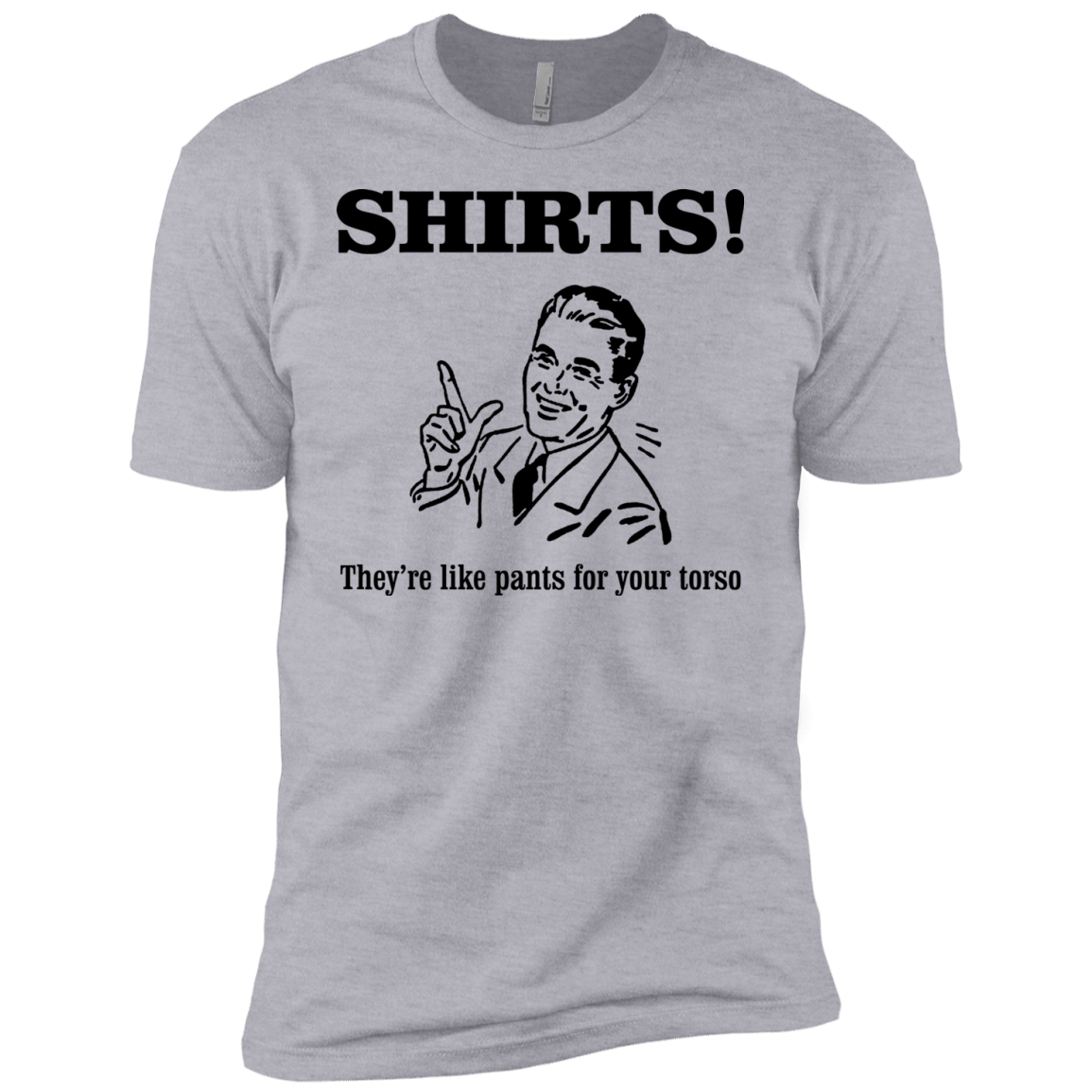 T-Shirts Heather Grey / YXS Shirts like pants Boys Premium T-Shirt