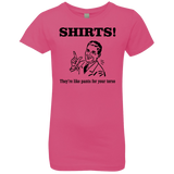 T-Shirts Hot Pink / YXS Shirts like pants Girls Premium T-Shirt