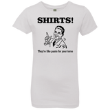 T-Shirts White / YXS Shirts like pants Girls Premium T-Shirt