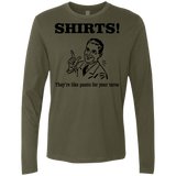 T-Shirts Military Green / Small Shirts like pants Men's Premium Long Sleeve