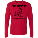 T-Shirts Red / Small Shirts like pants Men's Premium Long Sleeve