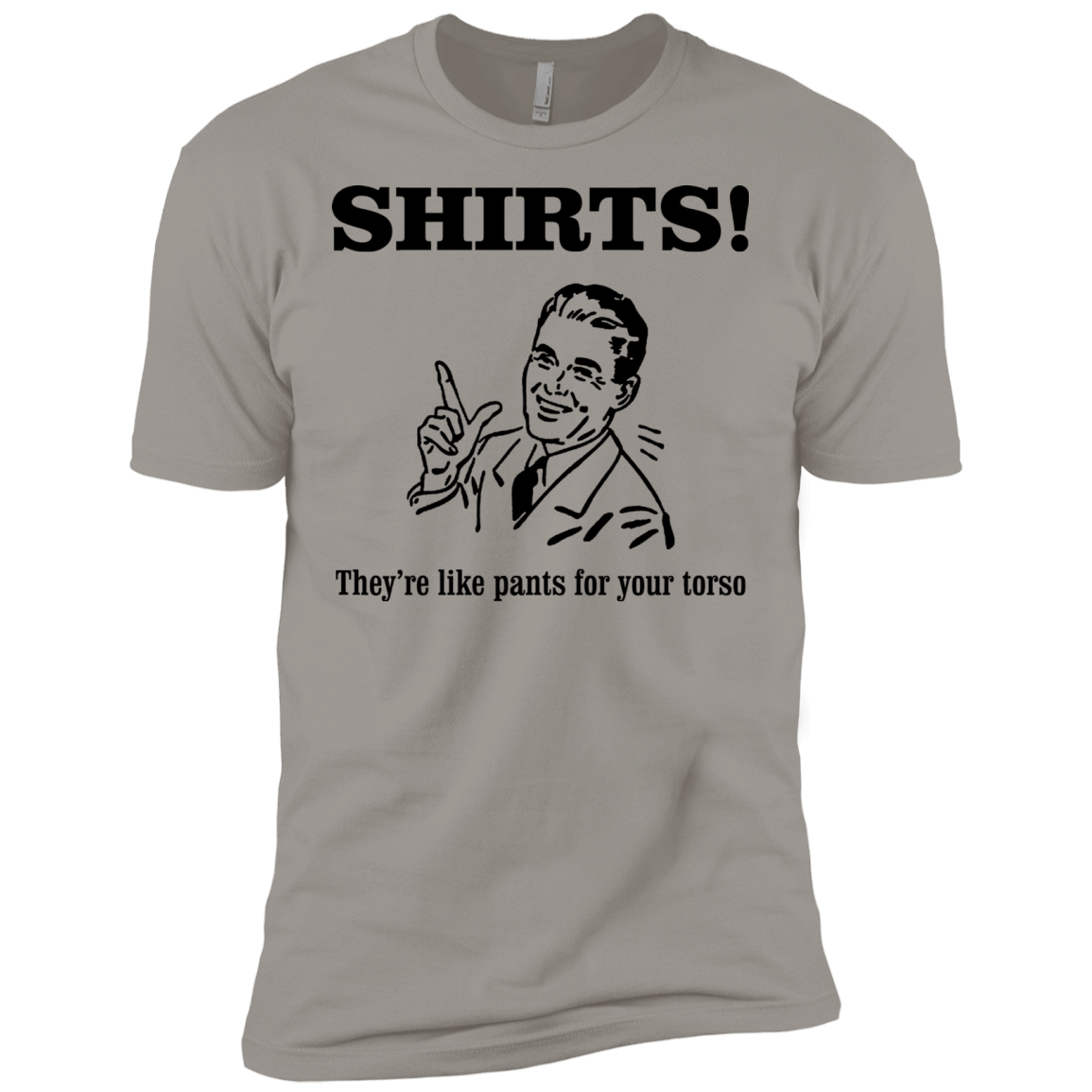 T-Shirts Light Grey / X-Small Shirts like pants Men's Premium T-Shirt