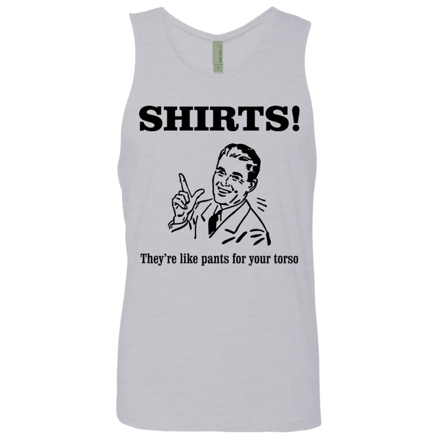 T-Shirts Heather Grey / Small Shirts like pants Men's Premium Tank Top