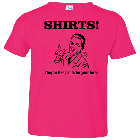 T-Shirts Hot Pink / 2T Shirts like pants Toddler Premium T-Shirt