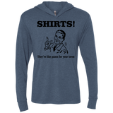 T-Shirts Indigo / X-Small Shirts like pants Triblend Long Sleeve Hoodie Tee