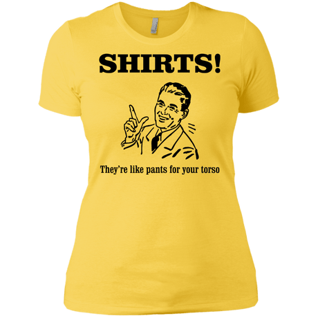 T-Shirts Vibrant Yellow / X-Small Shirts like pants Women's Premium T-Shirt