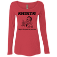 T-Shirts Vintage Red / Small Shirts like pants Women's Triblend Long Sleeve Shirt