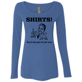 T-Shirts Vintage Royal / Small Shirts like pants Women's Triblend Long Sleeve Shirt