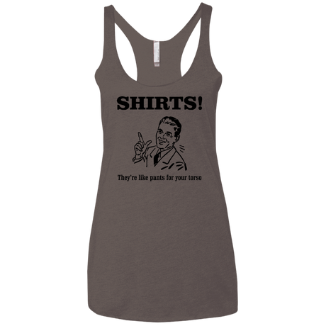 T-Shirts Macchiato / X-Small Shirts like pants Women's Triblend Racerback Tank