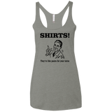 T-Shirts Venetian Grey / X-Small Shirts like pants Women's Triblend Racerback Tank