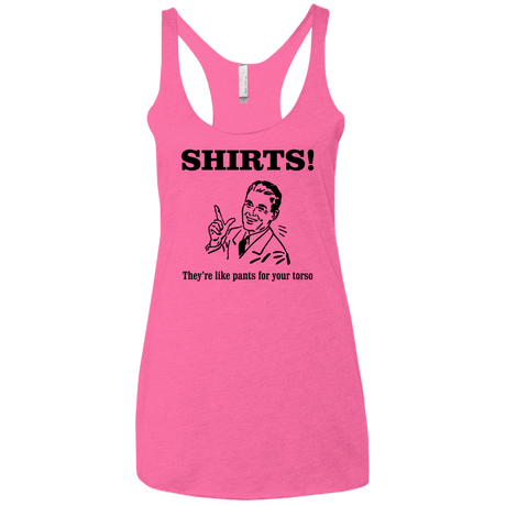 T-Shirts Vintage Pink / X-Small Shirts like pants Women's Triblend Racerback Tank