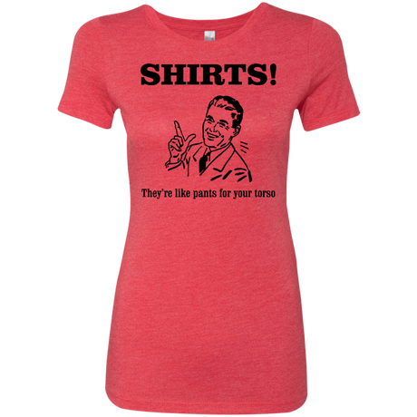 T-Shirts Vintage Red / Small Shirts like pants Women's Triblend T-Shirt
