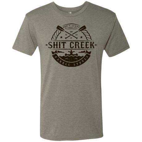 T-Shirts Venetian Grey / Small Shit Creek Men's Triblend T-Shirt