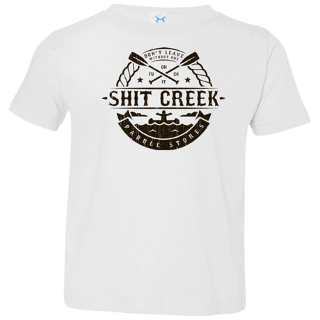 T-Shirts White / 2T Shit Creek Toddler Premium T-Shirt