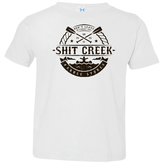 T-Shirts White / 2T Shit Creek Toddler Premium T-Shirt