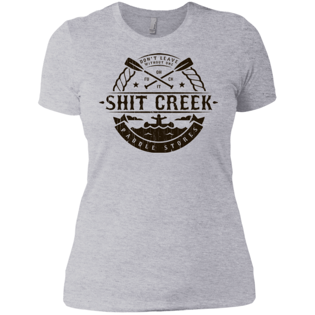 T-Shirts Heather Grey / X-Small Shit Creek Women's Premium T-Shirt