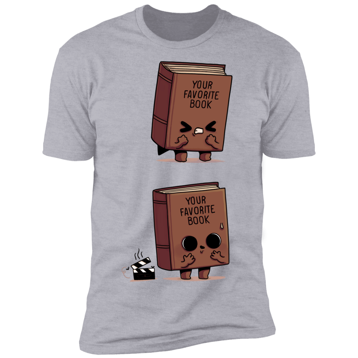 T-Shirts Heather Grey / S Shitty Book Men's Premium T-Shirt