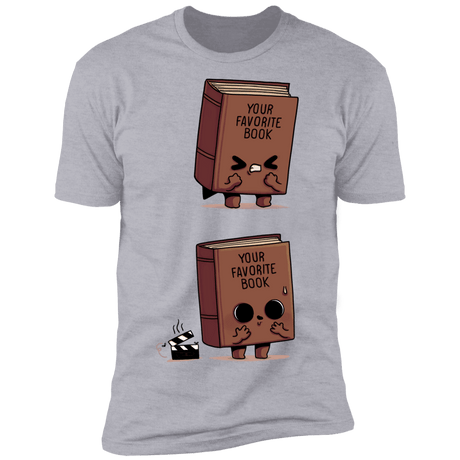 T-Shirts Heather Grey / S Shitty Book Men's Premium T-Shirt