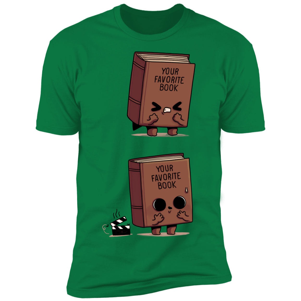 T-Shirts Kelly Green / S Shitty Book Men's Premium T-Shirt