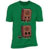T-Shirts Kelly Green / S Shitty Book Men's Premium T-Shirt