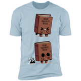 T-Shirts Light Blue / S Shitty Book Men's Premium T-Shirt