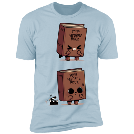 T-Shirts Light Blue / S Shitty Book Men's Premium T-Shirt