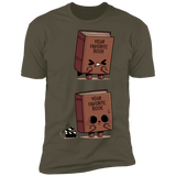 T-Shirts Military Green / S Shitty Book Men's Premium T-Shirt