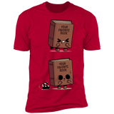 T-Shirts Red / S Shitty Book Men's Premium T-Shirt