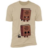 T-Shirts Sand / S Shitty Book Men's Premium T-Shirt