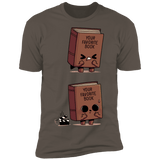 T-Shirts Warm Grey / S Shitty Book Men's Premium T-Shirt