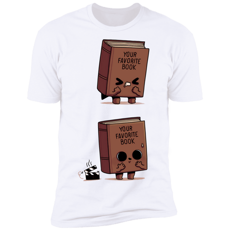 T-Shirts White / S Shitty Book Men's Premium T-Shirt