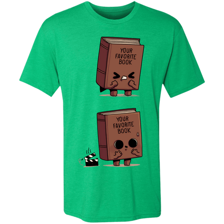 T-Shirts Envy / S Shitty Book Men's Triblend T-Shirt