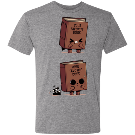 T-Shirts Premium Heather / S Shitty Book Men's Triblend T-Shirt